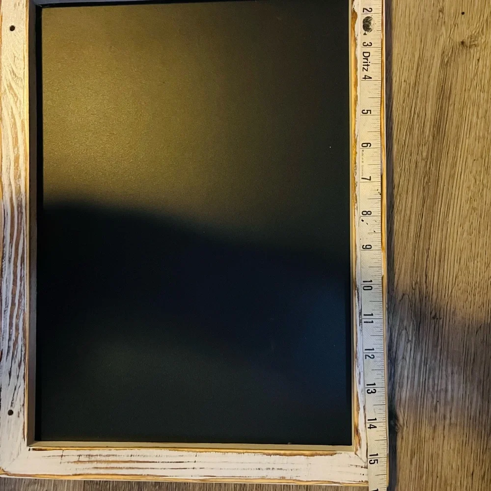 Stunning wood wall decor(key holder/shelf/chalk board)